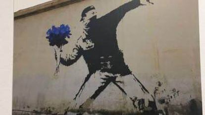 Un trabajo de Banksy.