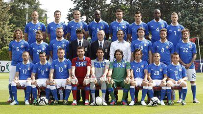 La selecci&oacute;n italiana.