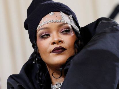La cantante Rihanna, en la gala del Instituto del Traje del Metropolitan Museum of Art en Nueva York