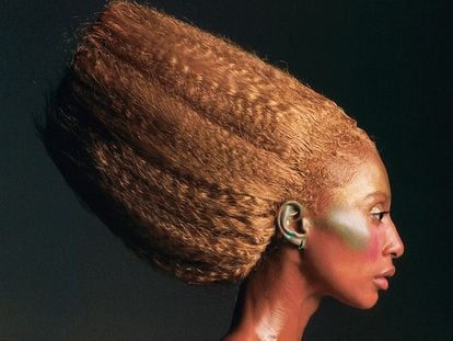 La modelo, hacia 1970, en el documental 'Donyale Luna: Supermodel'.
