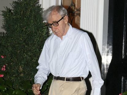 El actor y director Woody Allen en Nueva York, el pasado lunes.