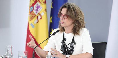 Teresa Ribera, vicepresidenta cuarta del Gobierno y ministra de Transición Ecológica.