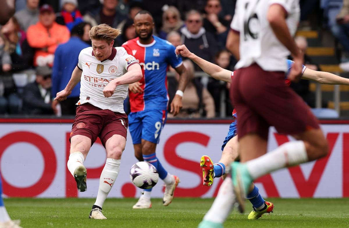 La mejor versión de De Bruyne saca al City del atolladero en Selhurst Park | Fútbol | Deportes