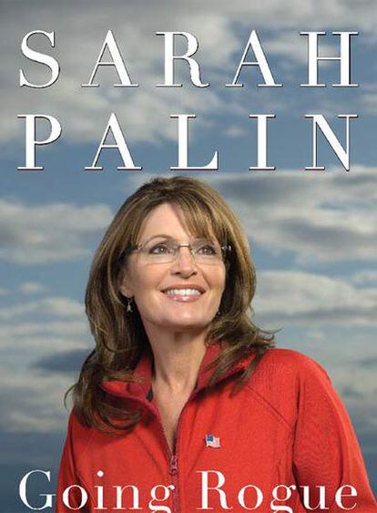 Portada del libro de Palin, <i>Rebelarse,</i> difundida por la editorial Harper.