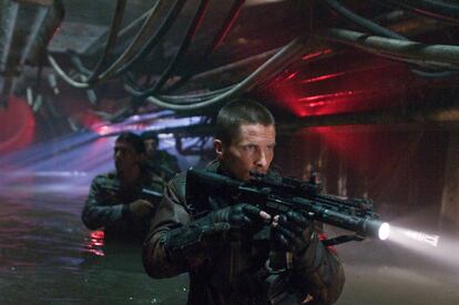 Fotograma de la película Terminator Salvation, interpretada por Christian Bale. Richard Foreman