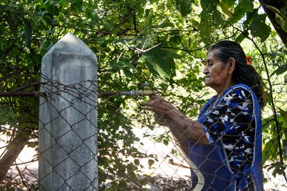A sus 76 años, Candelaria Álvarez es una férrea defensora del derecho del agua en los cantones rurales de Panchimalco.