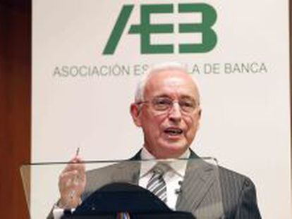  El presidente de la Asociaci&oacute;n Espa&ntilde;ola de la Banca (AEB), Miguel Mart&iacute;n.