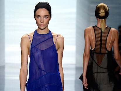 El desfile más atlético de Vera Wang