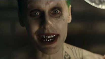 Jared Leto, en la piel del Joker en 'Escuadrón suicida'.