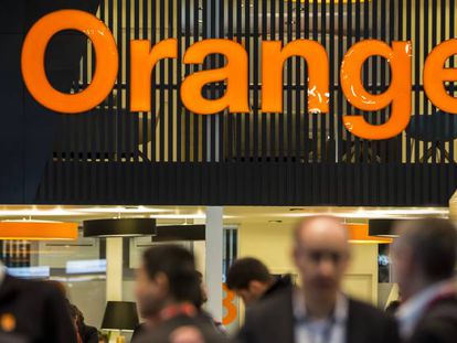 Stand de Orange en el MWC17. 