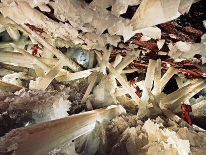 La cueva con los cristales de mayor tamaño, en México.
