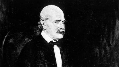 Imágen del médico hungaro, Ignaz Semmelweis