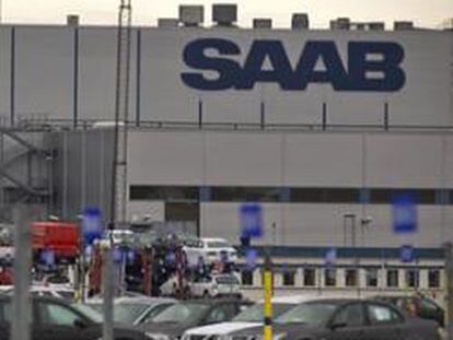 Fábrica de Saab en Suecia