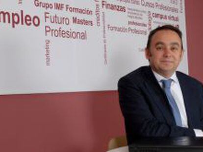 Carlos Mart&iacute;nez, director general del Grupo IMF y CEO del Cela Opoen Institute, adscrito a la Universidad Camilo Jos&eacute; Cela de Madrid.