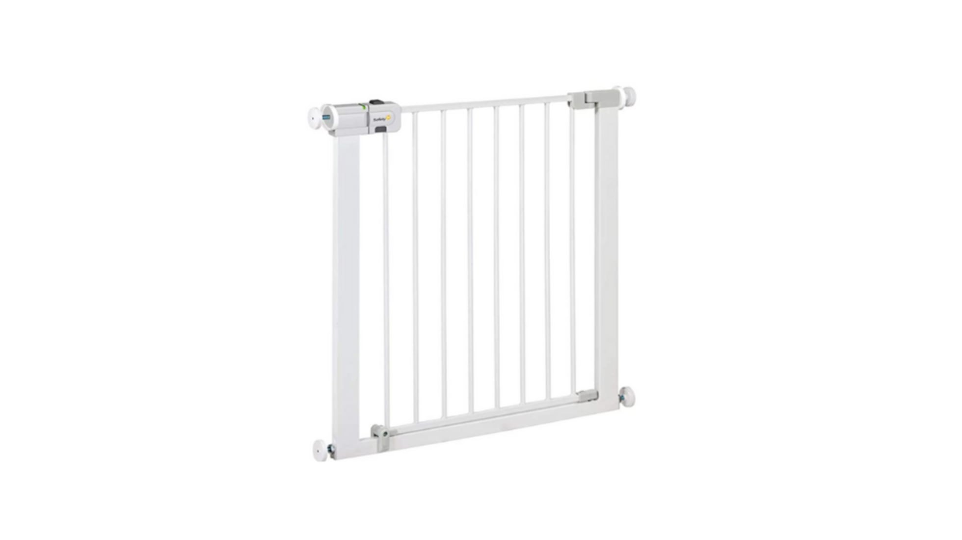 Ikodm Barrera Seguridad Niños para Puertas y Escaleras, Valla Seguridad  Infantil, Sin Agujeros, 89-96 cm, Proteccion Escaleras, Parada de 90°, se  Cierra automáticamente, Blanco : : Bebé