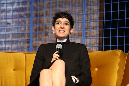 Banu Guler en un evento en Nueva York en 2018.