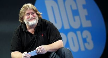 Gabe Newell, fundador de Valve. 