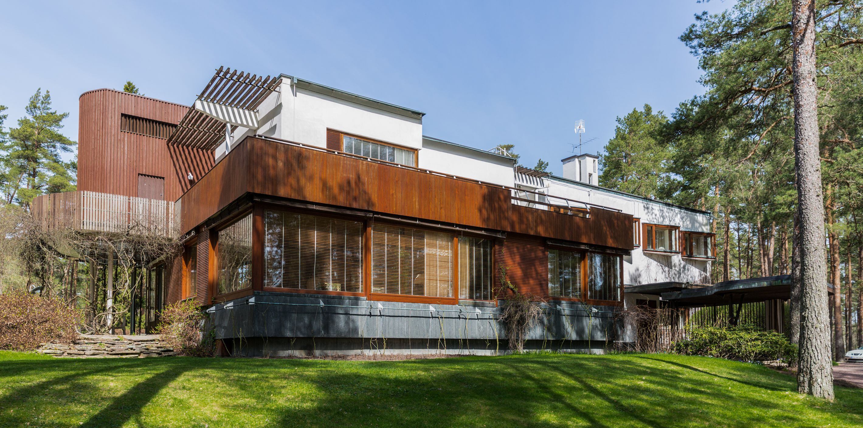 Villa Mairea, de Alvar y Aino Aalto.