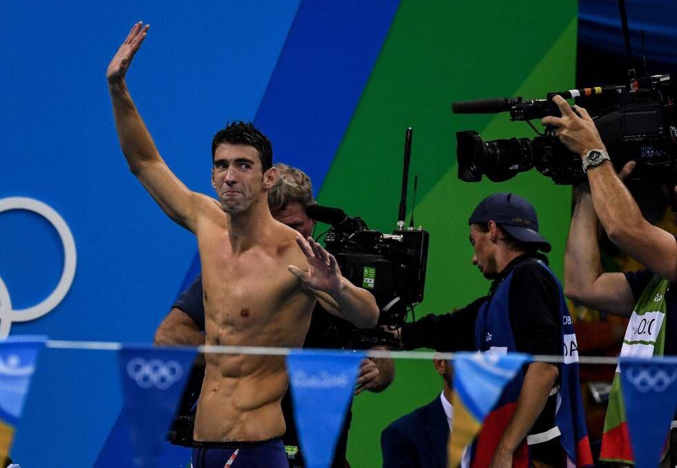 Phelps se despide tras el relevo de estilos en Río 16.