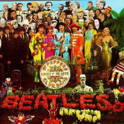 Portada del disco <i>Sgt. Pepper&#39;s Lonely Hearts Club Band,</i> de los Beatles.