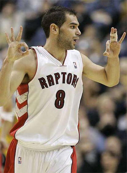 José Manuel Calderón, base de Toronto Raptors