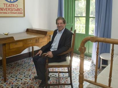 Nuno Júdice, en la casa de verano de la familia de García Lorca