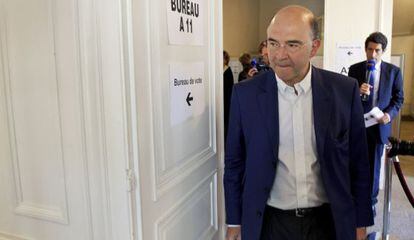 El ministro de Econom&iacute;a franc&eacute;s, Pierre Moscovici.