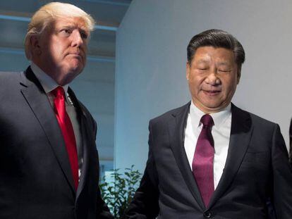 Donald Trump con Xi Jinping