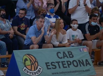 John Stockton en el partido Estepona-Alcobendas. Foto cedida por el CAB Estepona.