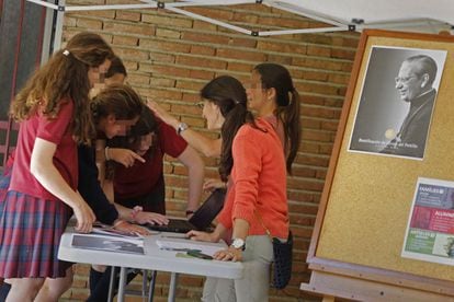 El colegio La Vall, uno de los centros que segregan por sexo.