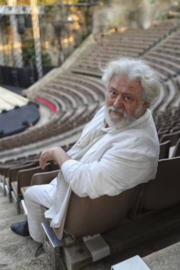 El actor y director de teatro Mario Gas, en el Teatre Grec.