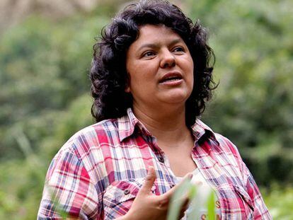 Berta C&aacute;ceres, ecologista asesinada en Tegucigalpa.