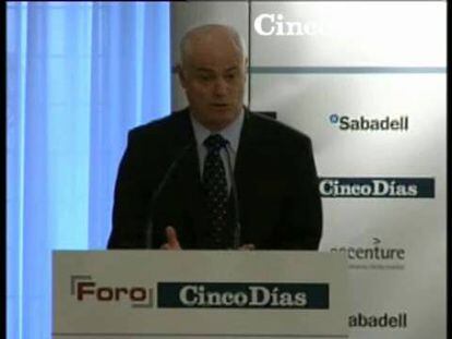 El secretario de estado de Economía, José Manuel Campa