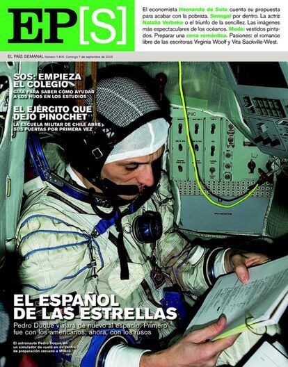 El primer astronauta de nacionalidad española nos relataba en septiembre de 2003 su experiencia en el programa espacial ruso, al que había llegado tras participar en el Proyecto Discovery.