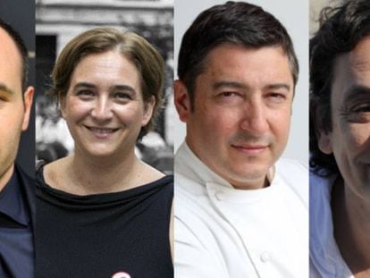 Iniesta, Colau, Roca y Villronga recomiendan libros para Sant Jordi