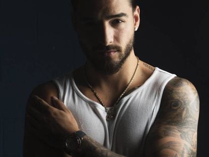 Maluma, retratado en Barcelona.