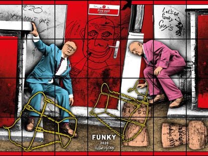 'Funky' (2020), de Gilbert & George.