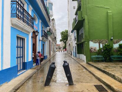 La calle San Isidro en la actualidad