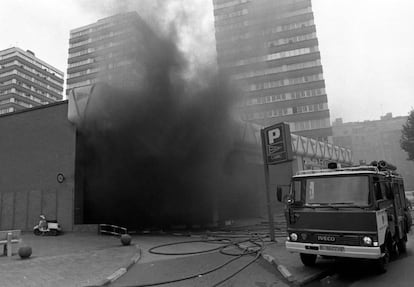 Atentado de ETA a los almacenes Hipercor, en Barcelona en 1987.