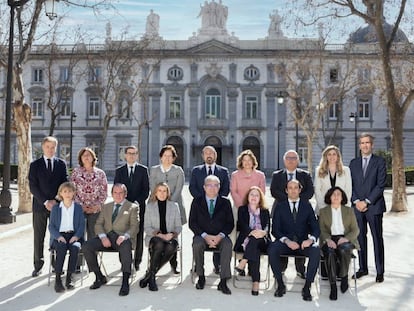 Foto de equipo de la candidatura Barrenechea-Giménez.