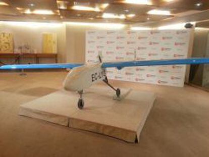 Primer 'drone' para uso civil matriculado en Europa
