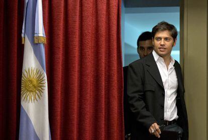 El ministro de Economía de Argentina, Axel Kicillof