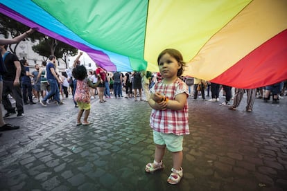 Gay Pride de Roma (2016). 