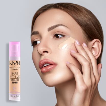 Uno de los diez tonos en los que está disponible este sérum con color. NYX/GETTY IMAGES.