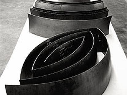Maqueta del proyecto encargado a Richard Serra para el Guggenheim Bilbao.