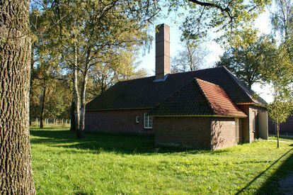 Crematorio del campo de contentraci&oacute;n de Vught (Holanda)
