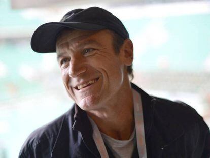 Mats Wilander, en la pista Philippe Chatrier de Roland Garros.