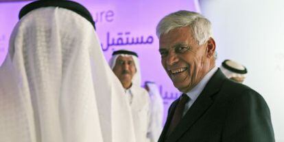 El secretario general de la OPEP, Abdullah al-Badri,en Dubai.