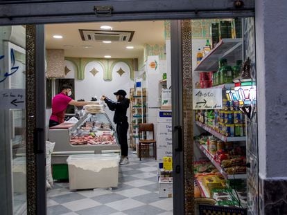 Carnicería 'halal' en Granada.
