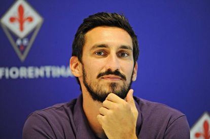 Davide Astori, capitán de la Fiorentina fallecido en 2018.